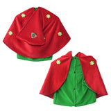 Embroidered Red Christmas Cloak for Pets