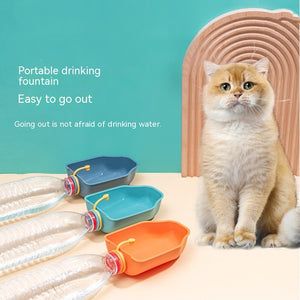 Portable Outdoor Drinking Glass for Pets
