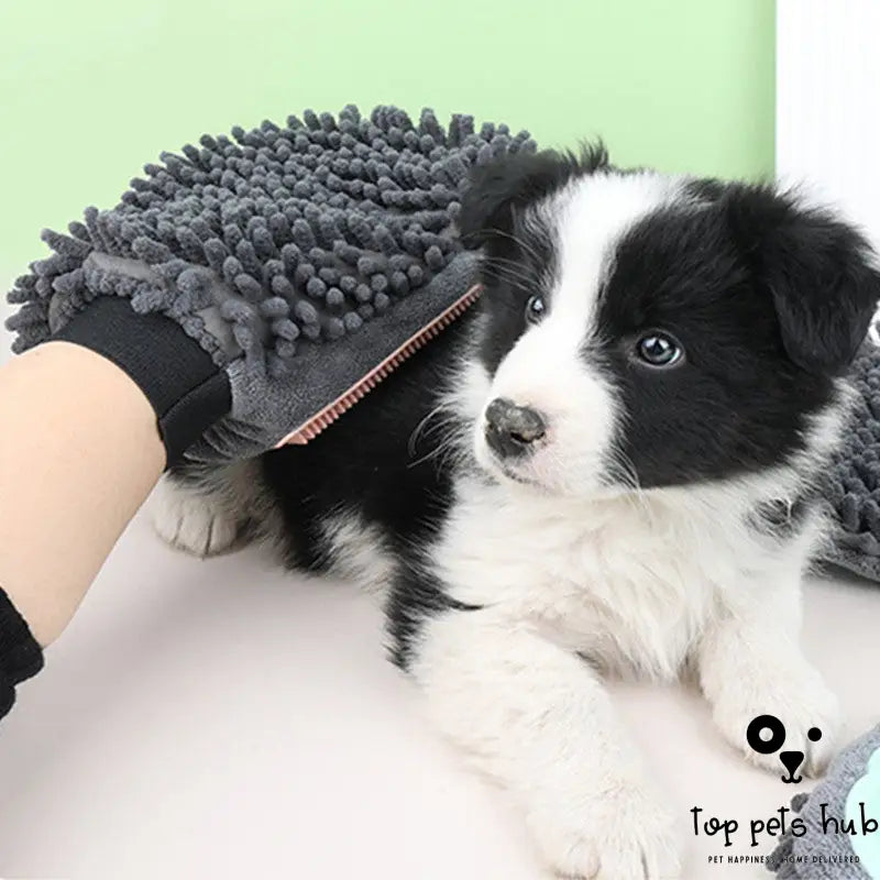 2-in-1 Grooming Glove for Pets