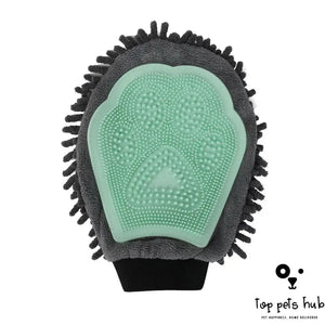2-in-1 Grooming Glove for Pets