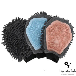 2-in-1 Grooming Glove for Pets