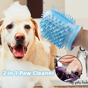 2-in-1 Dog Paw Cleaner