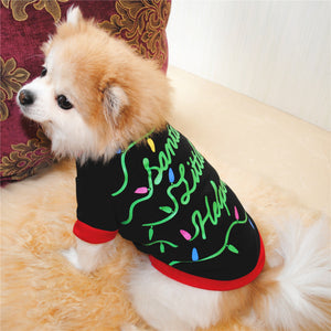Transform Dog Clothes with 3D Christmas Hat