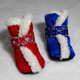 Cotton Snow Boots for Pet Winter Adventures