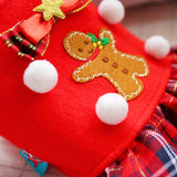 Red Plaid Dog Clothes for a Stylish New Year