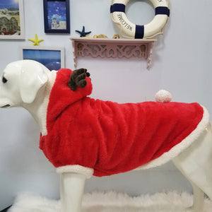 Large Dog Cotton Coat for Christmas