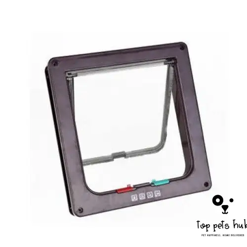 4 Way Lockable Pet Flap Door