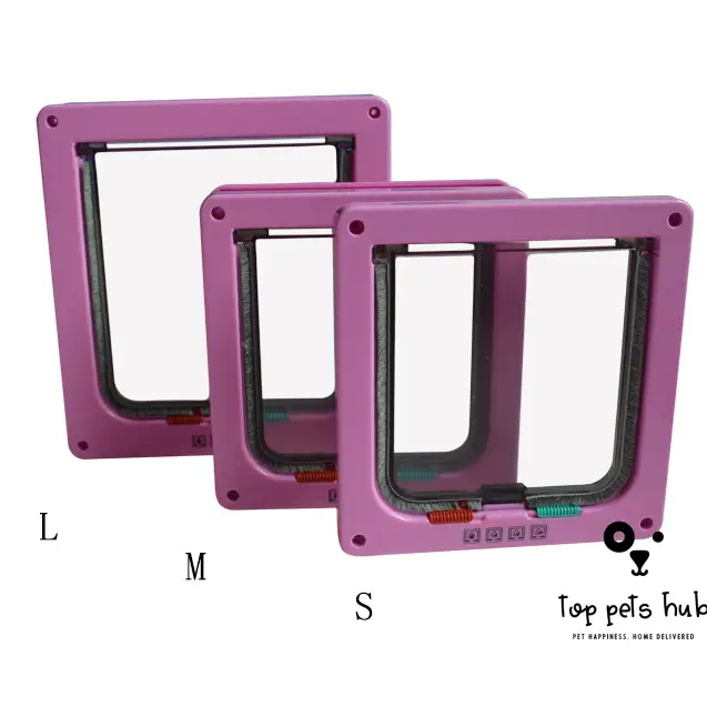 4 Way Lockable Pet Flap Door