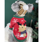 Christmas Padded Dog Sweater