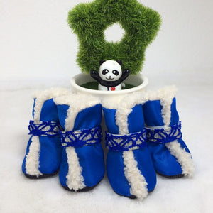 Cotton Snow Boots for Pet Winter Adventures