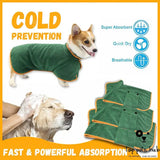 DryPaws Absorbent Pet Bathrobe