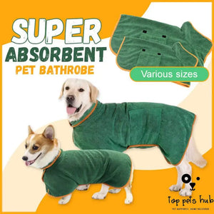 DryPaws Absorbent Pet Bathrobe