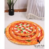 3D Pizza Avocado Toast Pet Blanket
