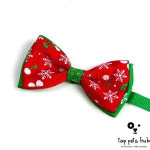 Christmas Pet Bow Tie