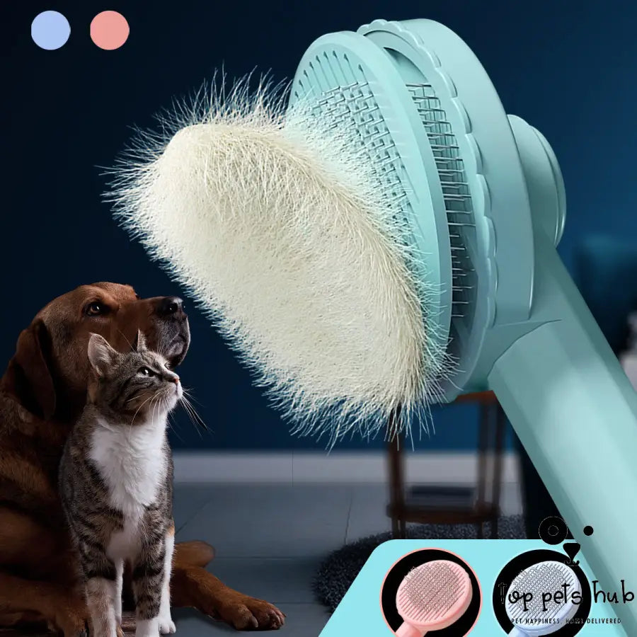 Pet Hair Remover Brush and Massager