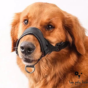 Adjustable Breathable Dog Mouth Cover
