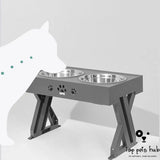 Adjustable Stainless Steel Pet Food Bowl