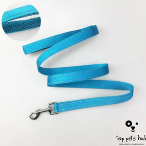 Adjustable Dog Harness Leash Set