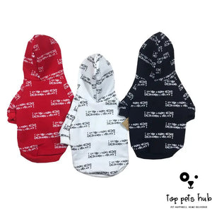 Adjustable Dog Clothes with Neck Circumference