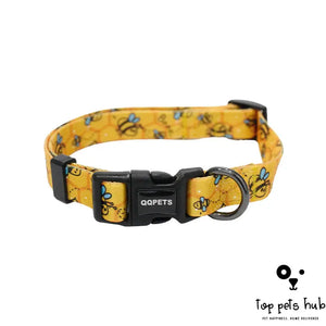 Adjustable Pet Collars for Small and Medium Dogs