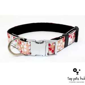 Adjustable Metal Buckle Fabric Collar for Small