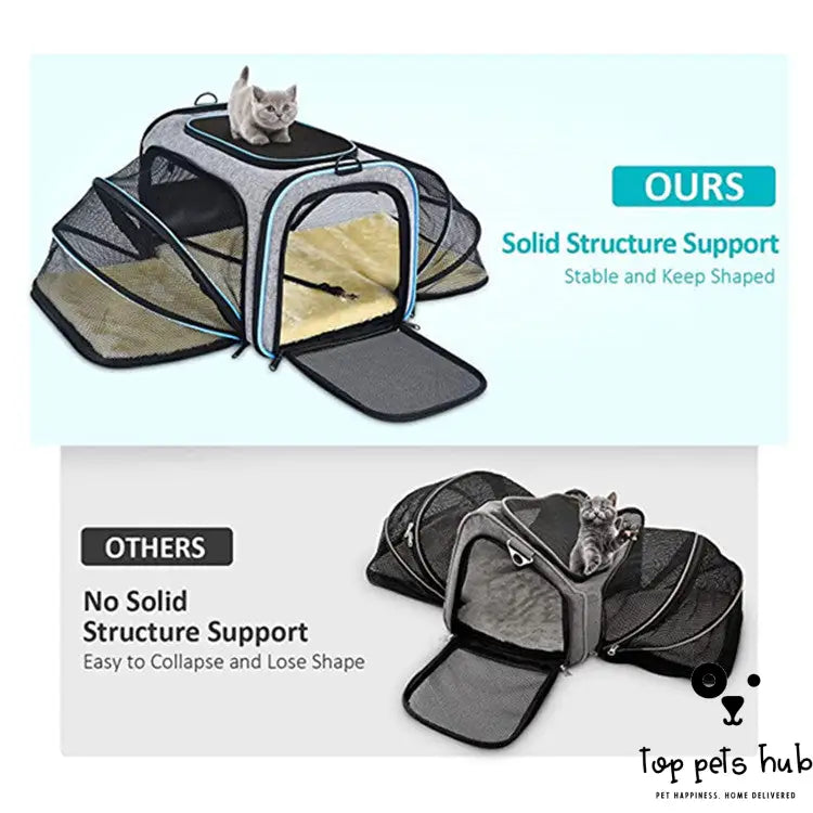 Expandable Airline Approved Cat Carrier