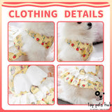 Angel Wings Puppy Dress with Harness and Leash Set