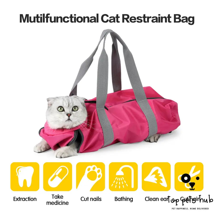 Anti-Scratch and Bite Cat Travel Bag
