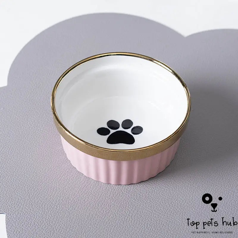Anti-Tumble Double Cat Bowl with Cervical Spine Protection