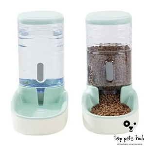 Automatic Feeder and Drinking Fountain for Pet Dogs