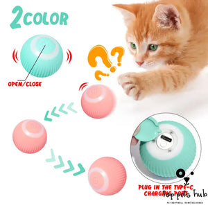 Automatic Rotating Cat Tease Toy