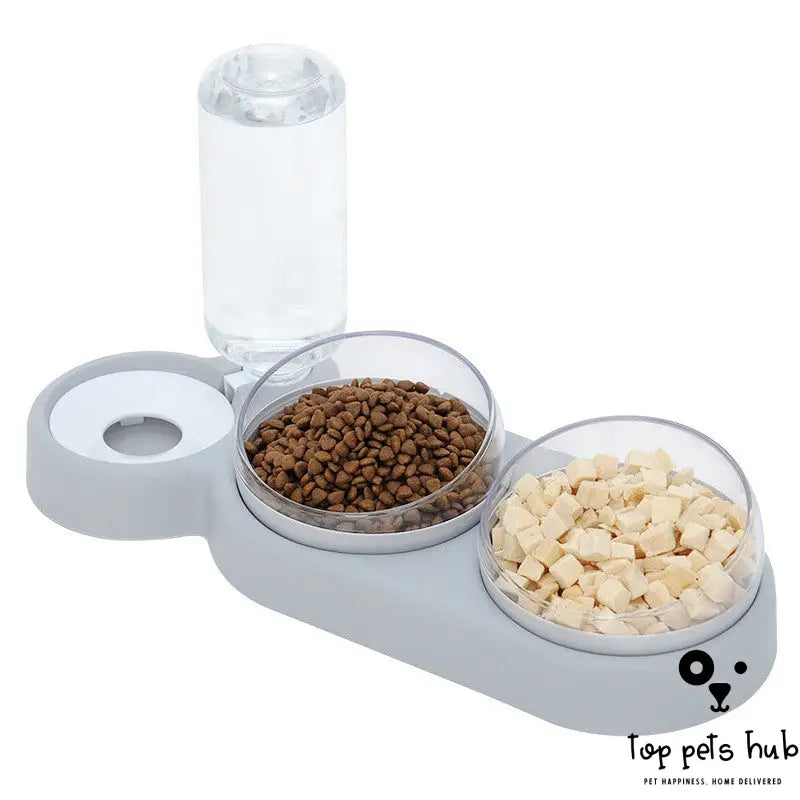 AquaFeed Automatic Pet Feeder with Water Fountain