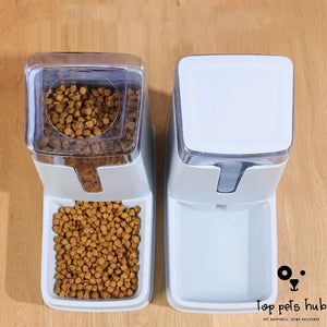 Automatic Pet Feeder and Waterer