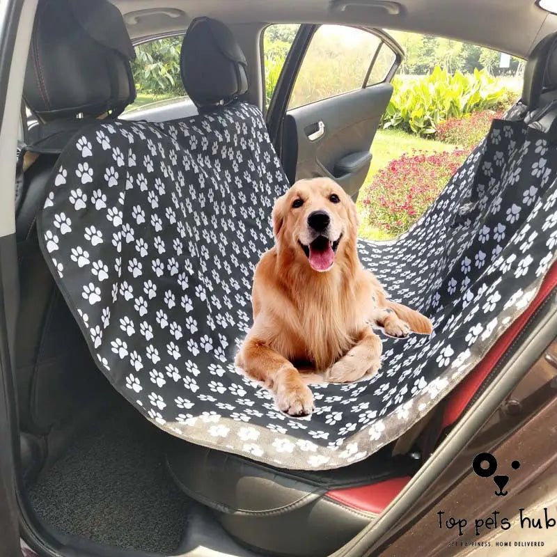 Detachable Pet Car Seat Back Cushion