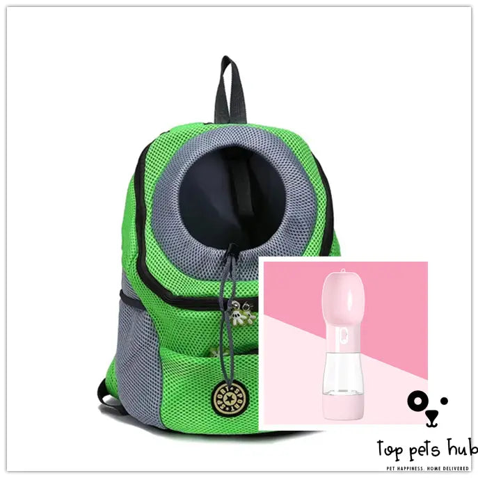 Portable Double Shoulder Dog Carrier Backpack