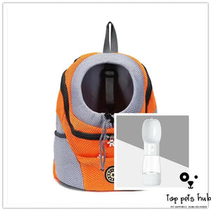 Portable Double Shoulder Dog Carrier Backpack