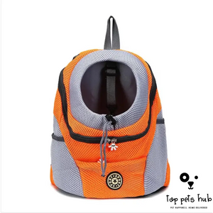 Portable Double Shoulder Dog Carrier Backpack