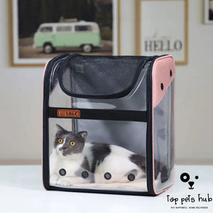 Portable Cat Carrying Space Capsule