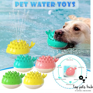 SplashFun Electric Water Floating Pet Bath Toy