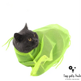 Adjustable Soft Cat Grooming Bag for Washing and Nail