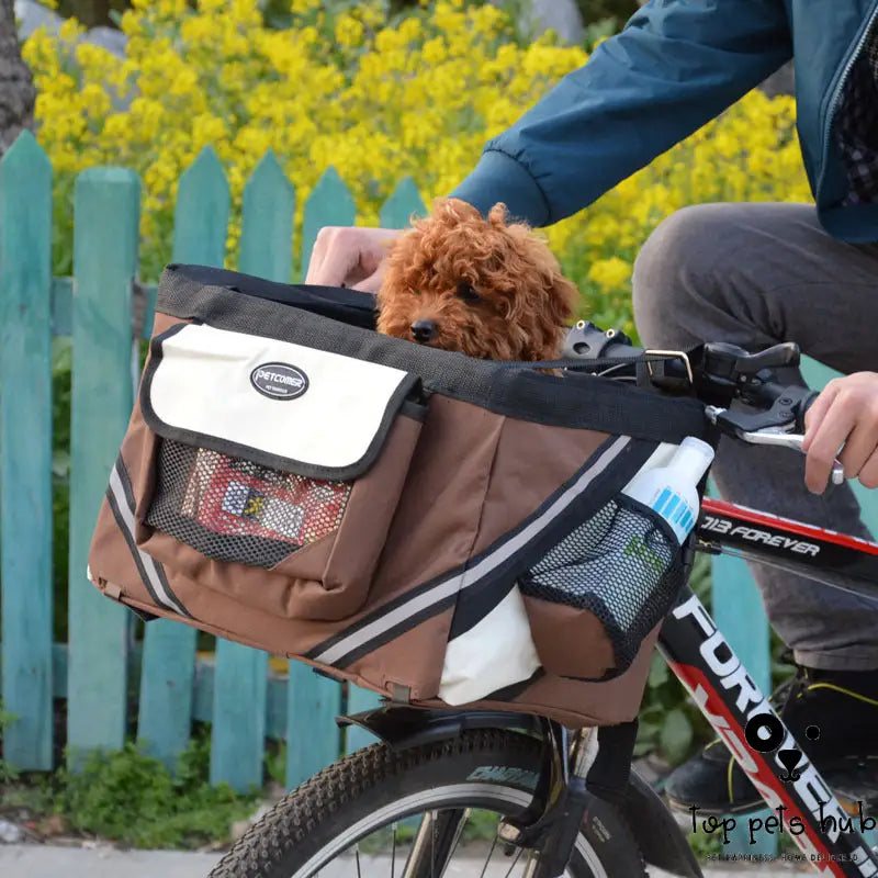 Pet Bicycle Carrier Bag