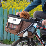Portable Bicycle Carrier Seat for Small Dogs