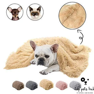 Double Plush Pet Mat and Blanket