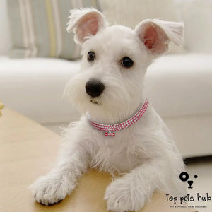 SparklePup Bling Rhinestone Dog Collar