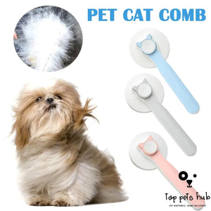 Self Cleaning Slicker Cat Grooming Brush for Dogs and Cats