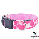 StealthyPaws Camouflage Luminous Dog Collar