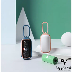 Portable Pet Poop Bags Carrier Dispenser