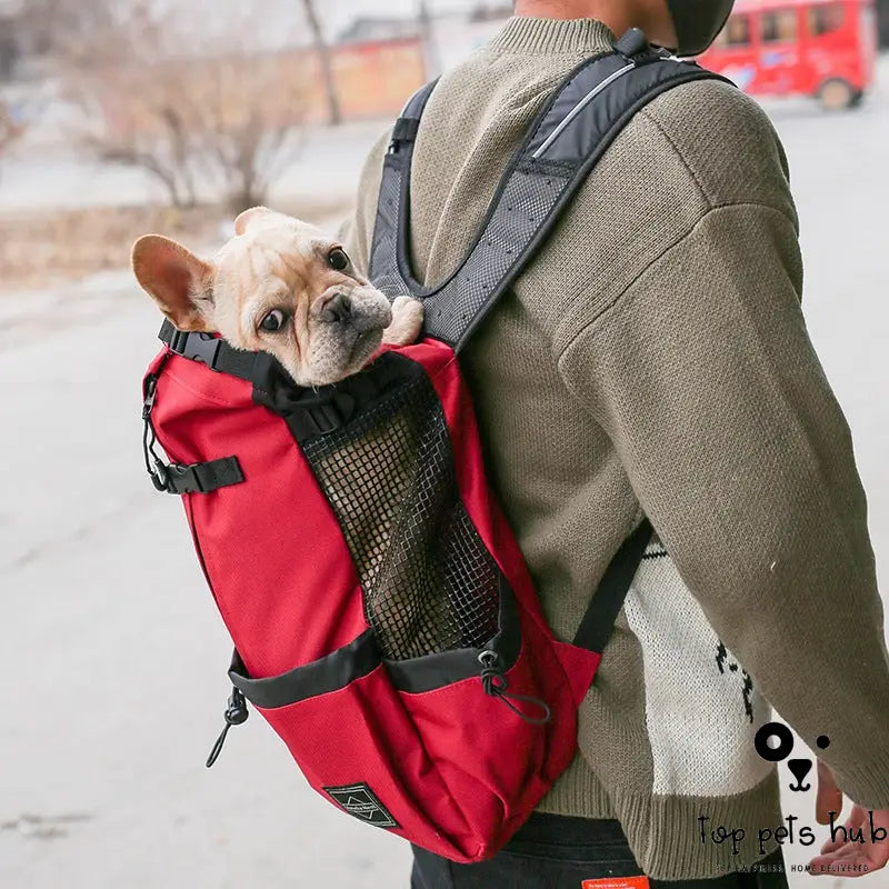 Portable Double Shoulder Dog Carrier Bag