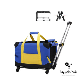 Rolling Pet Travel Carrier