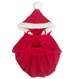 Cute Christmas Cloak with Hood for Pets